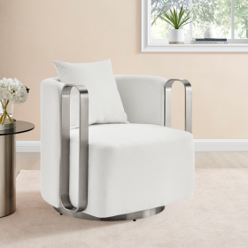 The Marvel Contemporary Swivel Accent Chair