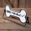 Dog Walk Rotating Tabletop Sign