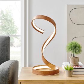 Hamburg Light Wood Table Lamp