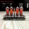 4 Digit IN-8 Nixie Glow Tube Clock IN8 with Remote Controller LED Backlight Alarm Clock Retro Clock