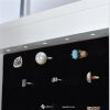 Full Mirror Fashion Simple Jewelry Storage Cabinet With Led Light Can Be Hung On The Door Or Wall