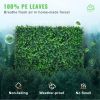 24x16inch Artificial Wall Grass Decorate Grass Boxwood Panels 12 Pcs Grass Backdrop Wall Suitable for Outdoor, Garden, Fence