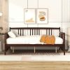 Full Size Daybed with Support Legs, Espresso