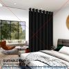 1 Panel Curtains Extra Large Room Divider Curtains for Office 15ft Wide X 9ft Tall Modern Home Decoration Thermal Curtain Blind