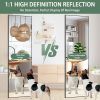 Door Mirror Full Length, 51 x 16 Inch Full Body Wall Mirror Over The Door Hanging Mirror for Bedroom, Living Room, Cloakroom