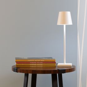 Beam Column Rechargeable Table Lamp (Option: White)