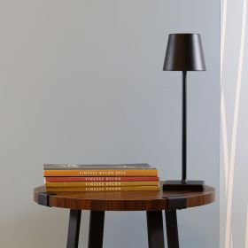 Beam Column Rechargeable Table Lamp (Option: Black)