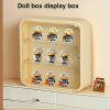 Miniature Display Storage 3-Tier Action Figurines Storage And Organizer Box Figures Display Container With Magnetic Closure For