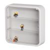 Miniature Display Storage 3-Tier Action Figurines Storage And Organizer Box Figures Display Container With Magnetic Closure For